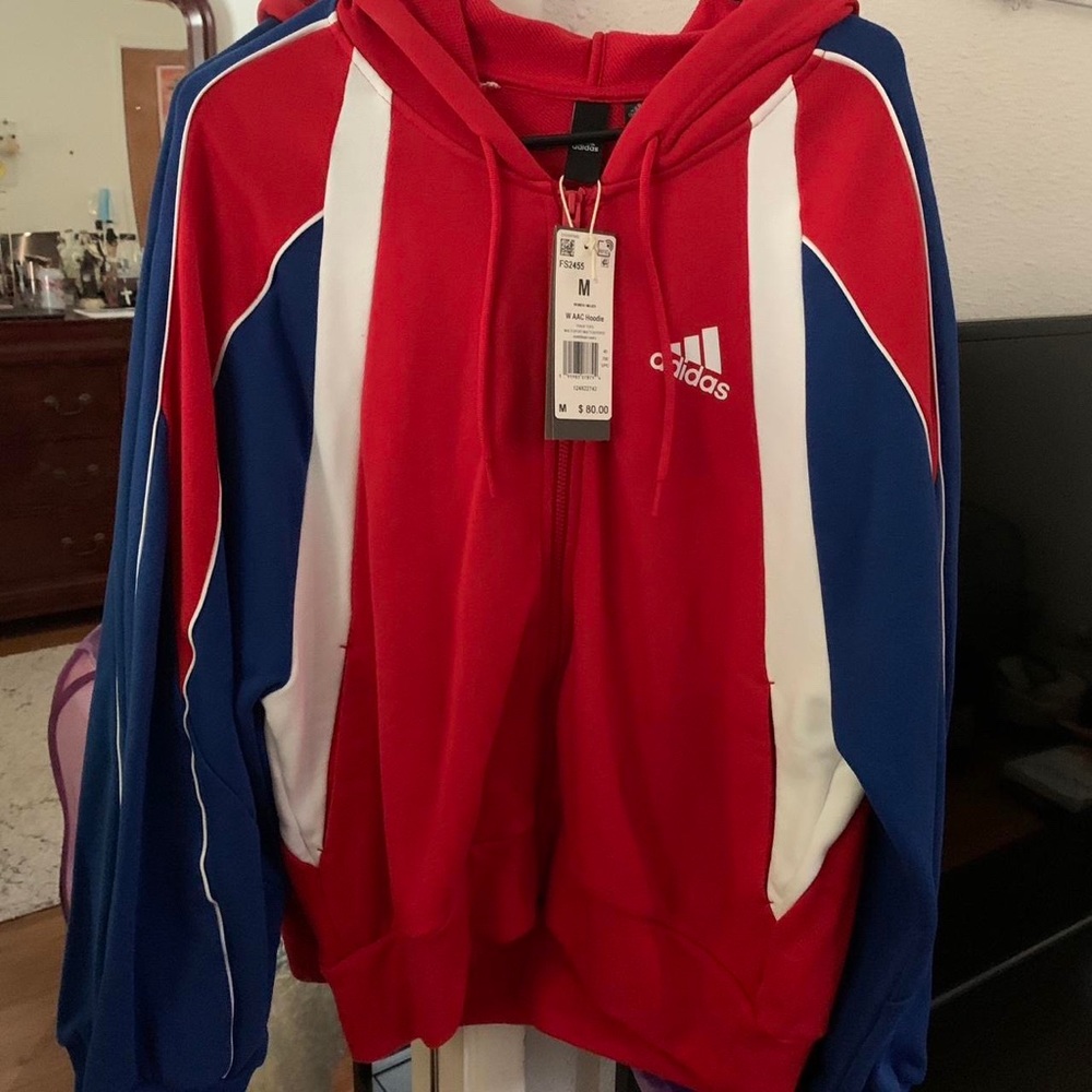 Adidas zip up hoodie
